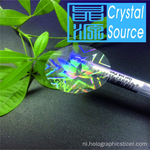 Aangepaste 3D Laser Hologram Stickers